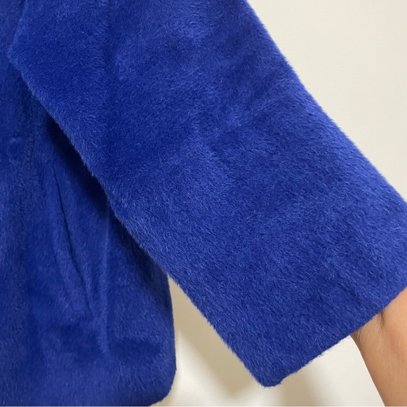 Teresa Tardia (Italy) Coat Wool Alpaka Pockets Button Size Large - Picture 5 of 12